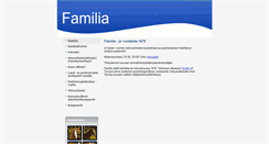 Desktop Screenshot of familia-instituutti.fi