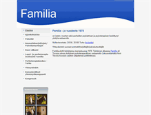 Tablet Screenshot of familia-instituutti.fi